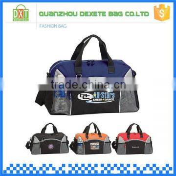 Polyester tote duffel bag compartment large sports bag