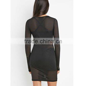 HP680061 2016 Hot Fashion Derocate Sequin Neck Lady Fashion Dress Names, Desiger One Piece Pary Dress photo-3