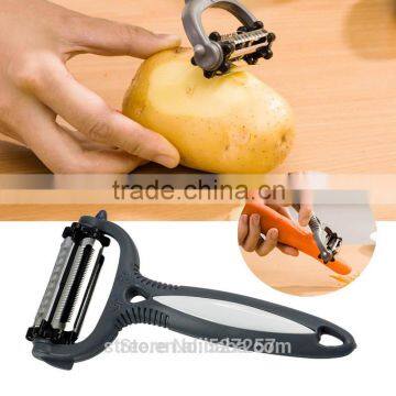 360 Degree Potato Peeler Rotary Carrot Melon Gadget Vegetable Fruit turnip Slicer Cutter Kitchen Cookig Multifunctional Tools