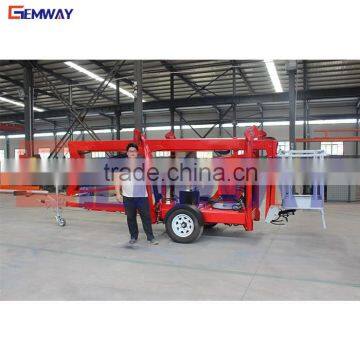 Hot sale hydraulic towable articulated boom lift for sale