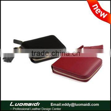 Item BWC50: popular design soft genuine leather ladies coin purse,leather wallet for women