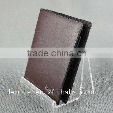 high quality acrylic purse display case/100% Mitsubishi virgin material