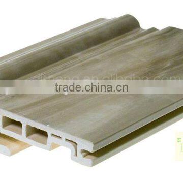 Europe Style Wpc Indoor Floor Skirting Board, Baseboard, Cable Trunking