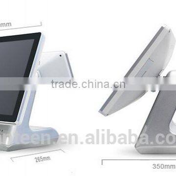 Silver Color 15inch Supermarket All in One Touch Screen POS System With Aluminum Alloy Casing photo-5
