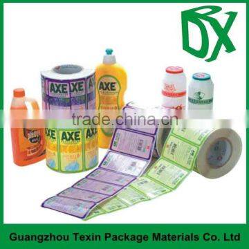 Customizable self-adhesive aluminum sticker with or without printing