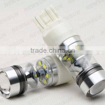 2pcs Super Bright 15SMD C Ree XBD Chips LED Red T20 7443 W21/5W Car Tail Led Bulb Light Brake Lights Fog Lamps 75W photo-4