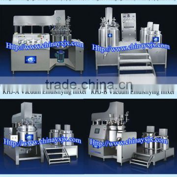 Full automatic Vacuum Homogenizer Emulsifier Cosmetic Cream Mixing Machine