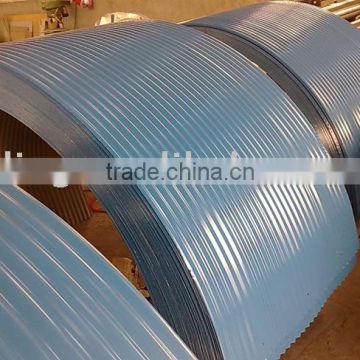 Radiused Corrugated Sheet