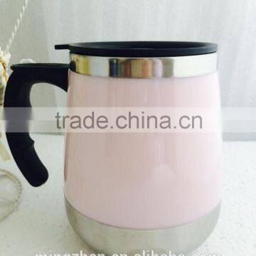 Double Wall 500ml Stainless Steel Beer Mug photo-2