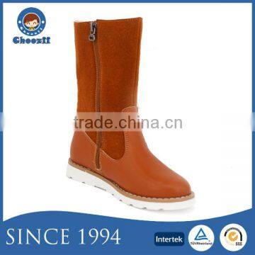 Choozii Flat Heel Girls Fashion Suede Thigh High Boot With Side Zipper photo-3