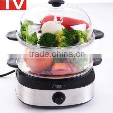 stainless steel electric food steamer