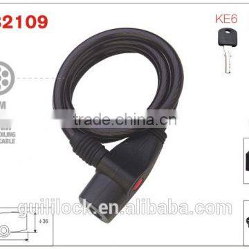 HC82109 Bike Security Coiling Cable Lock