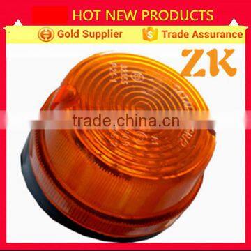 Round small 21w 8w amber plastic semi truck tail lamp tail light