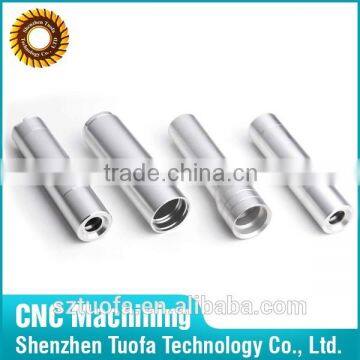 Aluminum Cnc Turning, Aluminum Tube With Difference Size According to Drawing photo-2