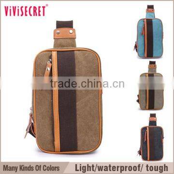 Vivisecret Canvas Backpack Fabric,canvas One Strap Backpacks for Teenage photo-3