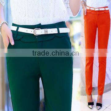 Wholesale Lady Pants Women's Pants Plain Women Pants 2016 photo-3