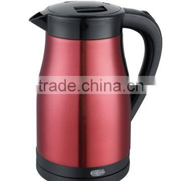 2015 BAIDU Hot sale 304 Stainless Steel Cordless 360 Degrees Rotation Electric Kettle