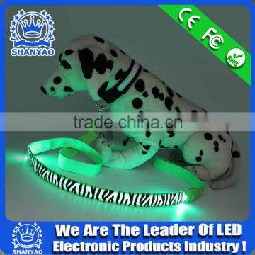 2015 Hot Selling Luminous Collars and Leashes For Dogs