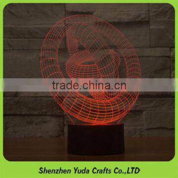 We Do All Kinds Of Small Night Light Acrylic Desktop Lamp With Touch Switch Base photo-6