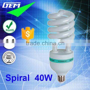 Energy Saving Half Spiral/Full Spiral 12MM T4 CFL 6400K 40W