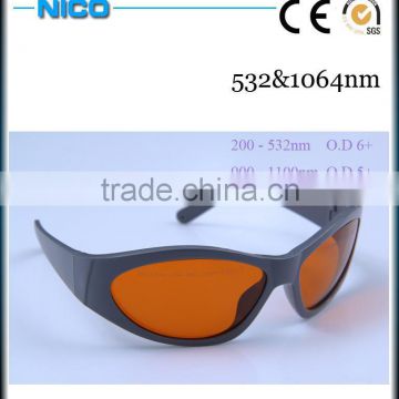 high quality Laser Safety Glasses 532nm and 1064nm