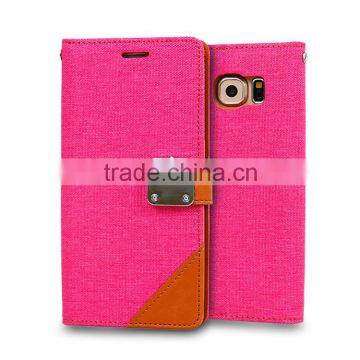 LZB hot selling leather flip cover case for Samsung ACE/5830