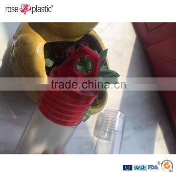 Round Plastic Protective Packaging Plastic Clear Screw Pen Tubes Screw Pack GP photo-3