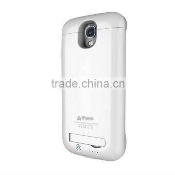3000mah External Back Battery Case For S4 I9500 Portable Mobile Charger Backup Battery Case For Samsung Galaxy SIV FOB SZ