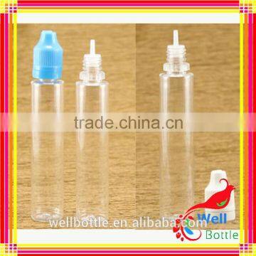 60 ml empty plastic bottle with e liquid dropper for pen shape pet plastic dropper bottle