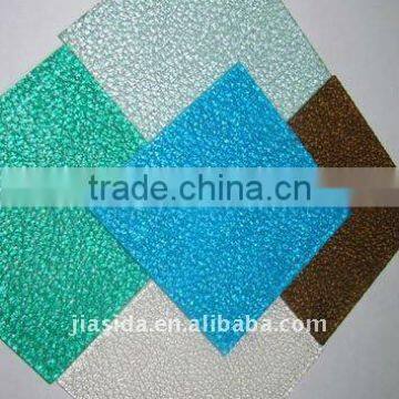 PC embossed sheeting(100%virgin material)