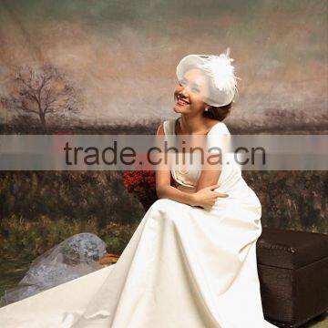 3 x 3 Meters Hand Painted Wedding Photo Studio Backdgrounds Muslin Backdrop