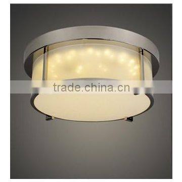 21W Contemporary simple chrome /satin Nickel fashion creative atmosphere Sitting room light bedroom light