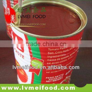 Canned Tomato Paste with High Quality