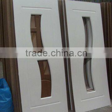 mdf pvc glass door