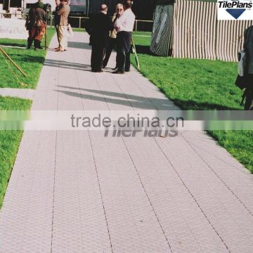 Portable Outdoor Interlocking Flooring for Outdoor Event or Walkway and Tent