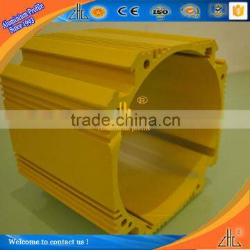 Popular aluminum big diameter extrusion profile for autos , Automobile Industry Extruded Profile