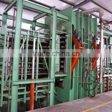 New particle board production line