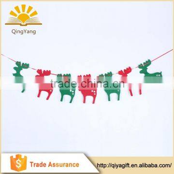 Christmas Supplies Custom Hanging Banner Xmas Decorations String Flag Home Decor photo-6