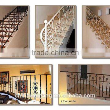 Interior model wrought iron stair stairs