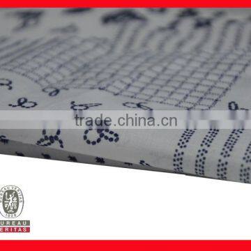 thin strips polyester/cotton fabric for men's shirting