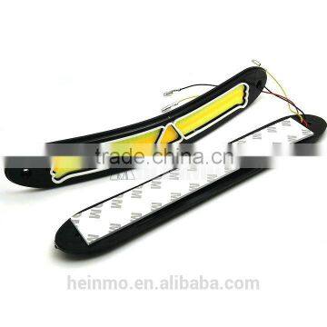 12V Flexible Car Turn Signals Drl Running Lights Daytime Led Light Fog Lights 26*3cm photo-4