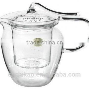 borosilicate glass hotel kettle