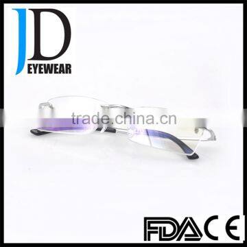 Most Popular Rimless Metal B Titanium Optical Eyeglasses photo-6