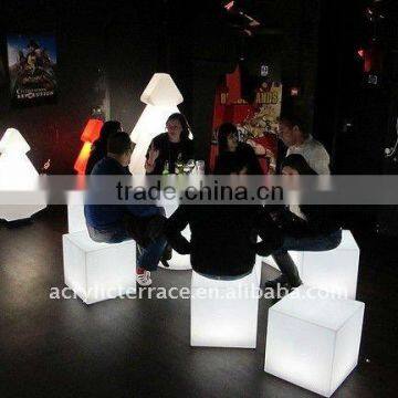 LED illuminated bar furniture