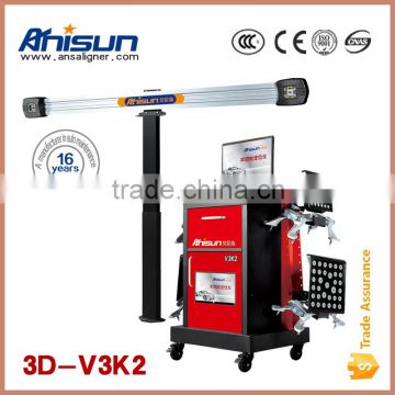 3D wheel aligner, wheel alignment