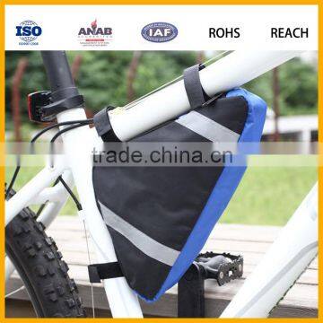 Customized Made High Quality Outdoor Sports Riding Travel Bag Triangle Frame Small Bike Bicycle Bag