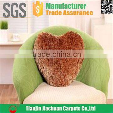 Hot sales Good quality soft double sides Chenille solid color cushion pillow for sofa (not including filling )