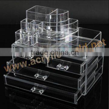 6 Drawer Acrylic Makeup Organizer/4 Drawer Acrylic Makeup Organizer/container Store Acrylic Makeup Organizer photo-5