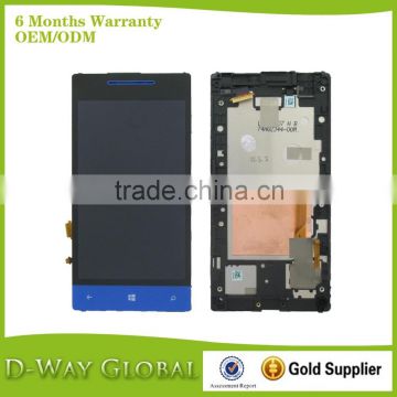 Mobile Phone Repair Parts screen display with frame for HTC desire 8s lcd screen