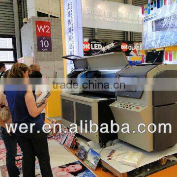 0.85 M * 1.22 m uv led flatbed printer of five color